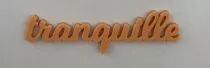 MOT PLEXI 3 MM TRANQUILLE COULEUR AU CHOIX
