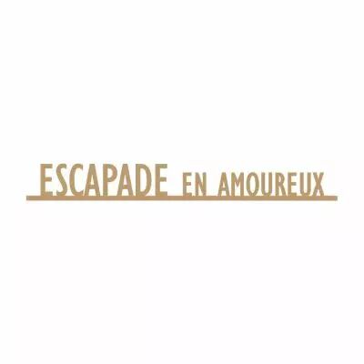 MOTS MDF 3 MM ESCAPADE EN AMOUREUX