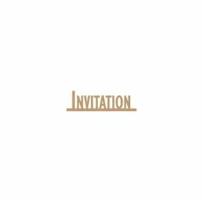 MOTS MDF 3 MM INVITATION