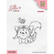 Nellie\'s Cuties Clear Stamp Dreaming To Be A Pilot