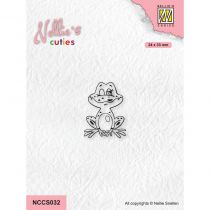 Nellie\'s Cuties Clear Stamp Frog 2