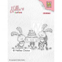 Nellie\'s Cuties Clear Stamp Javi Birthday Party