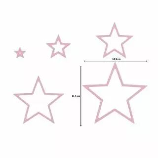 Nellie Snellen Multi Frame Dies Continue 5-Point Stars