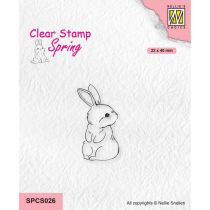 Nellie Snellen ? Motive Clear Stamps Cute rabbit