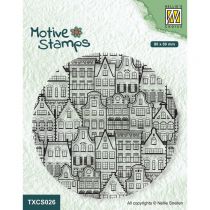 Nellie Snellen ? Motive Clear Stamps Dancing Houses