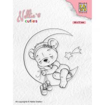 Nellie Snellen ? Nellie\'s Christmas Cuties Clear Stamps Dreaming of A White Christmas
