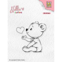 Nellie Snellen ? Nellie\'s Cuties Clear Stamp Love You Mama