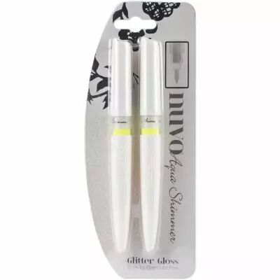 Nuvo Aqua Shimmer Pen two pack glitter gloss