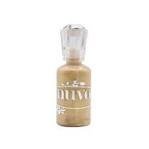 Nuvo Crystal Drops 1.1oz Metallic Mustard Gold