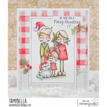 ODDBALL CHRISTMAS PARENTS RUBBER STAMPS