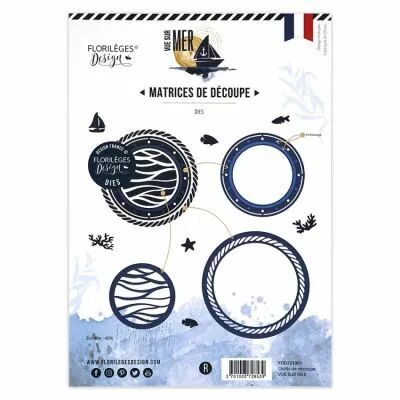 Outils de d�coupe Vue sur mer hublot