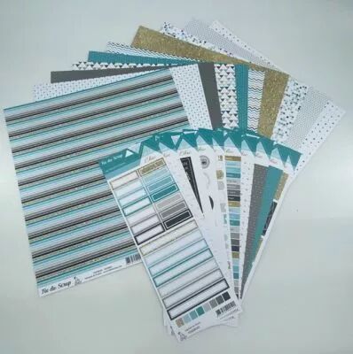 Pack Un air chic turquoise
