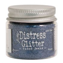 Paillettes Distress glitter - faded jeans