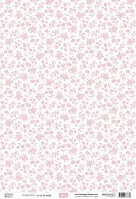 Papier calque A4 LA VIE EN ROSE 3
