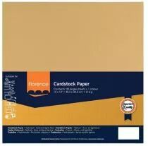 Papier Cartonn&eacute; Lisse Florence 216g - BEACH