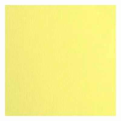 Papier Cartonn� Textur� Florence 216g - crocus - jaune