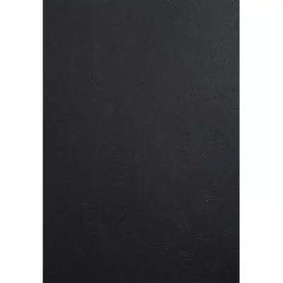 PAPIER GRAIN CUIR 21*29.7 CM NOIR 270G