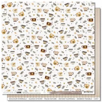 Papier Histoires au Naturel 5 \ Th� ou caf�\ 