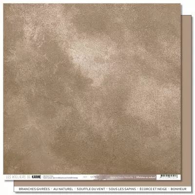 Papier Histoires au Naturel BTB 11 \ Noisette\ 