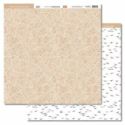 Papier imprim� HORIZONS 2