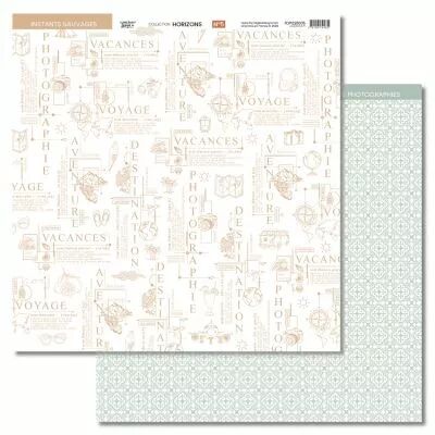 Papier imprim� HORIZONS 5