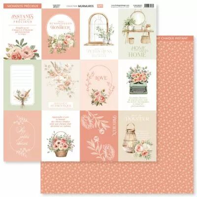 Papier imprim� MURMURES 1