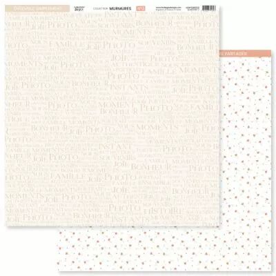 Papier imprim� MURMURES 2