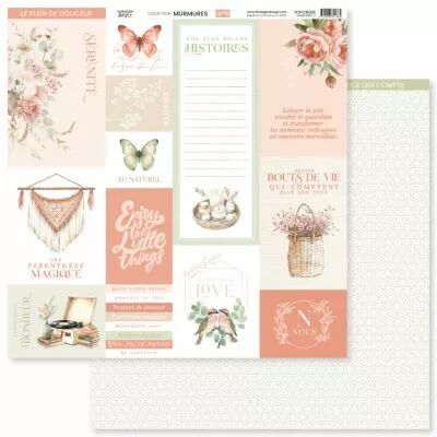 Papier imprim� MURMURES 6