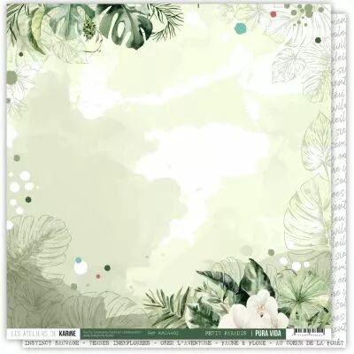 Papier Pura vida 2 \ Petit Paradis\ 