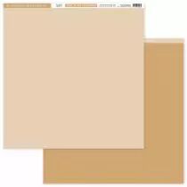 Papier uni DUO JAUNE MOUTARDE