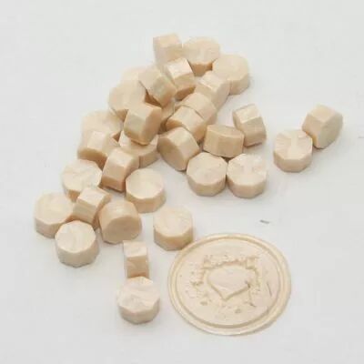 Pastilles de cire : Beige