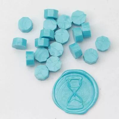Pastilles de cire : Bleu ciel