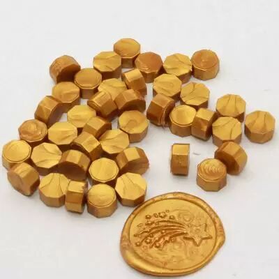 Pastilles de cire : Dor� nacr�