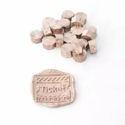 Pastilles de cire Marron glac� - DIY and Cie 