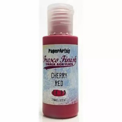 Peinture acrylique Fresco Finish CHERRY RED