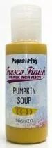 Peinture acrylique Fresco Finish translucide pumkin soup - orange