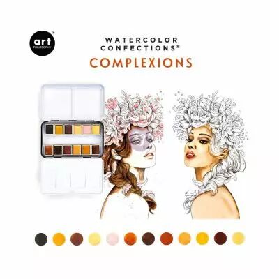 PEINTURES AQUARELLES - Watercolor Confections Complexion
