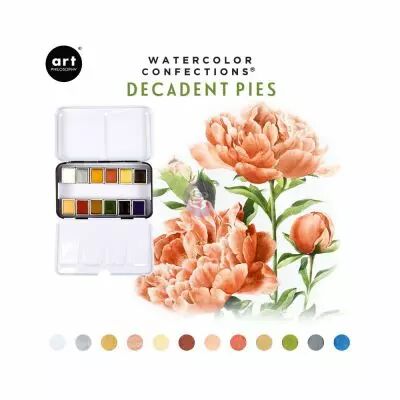 PEINTURES AQUARELLES - Watercolor Confections Decadent Pies