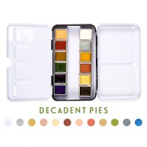 PEINTURES AQUARELLES - Watercolor Confections Decadent Pies