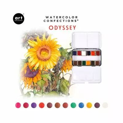 PEINTURES AQUARELLES - Watercolor Confections Odyssey