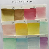 PEINTURES AQUARELLES - Watercolor Confections Pastel Dreams
