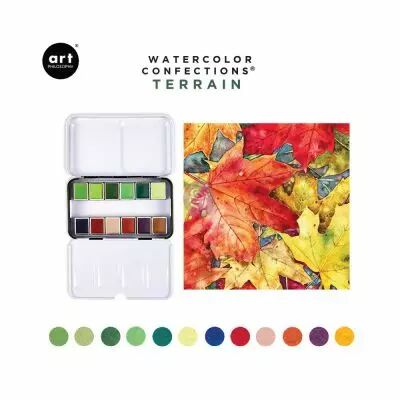 PEINTURES AQUARELLES - Watercolor Confections terrain