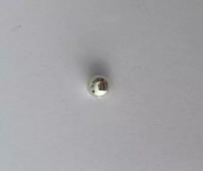 PERLE EN METAL - ARGENT
