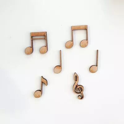 PETIT LOT EMBELLISSEMENTS BOIS - MUSIQUE