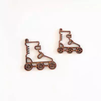 PETIT LOT EMBELLISSEMENTS BOIS - ROLLERS