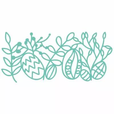 PETIT MASQUE OEUFS ET FEUILLAGES