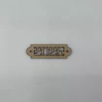 PETIT PORTE ETIQUETTE CHIFFRE 2026