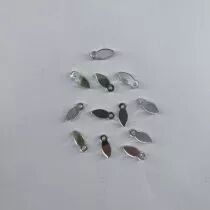 PETITE FLIPETTE EN PLEXI 3MM ARGENT