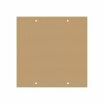 PLAQUE 17X17 CM AVEC ROND