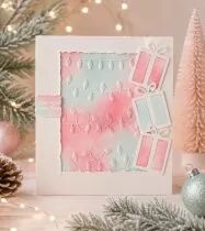 Plaque a embosser 3D Classeur de Gaufrage &Eacute;clairage de No&euml;l 15x15cm
